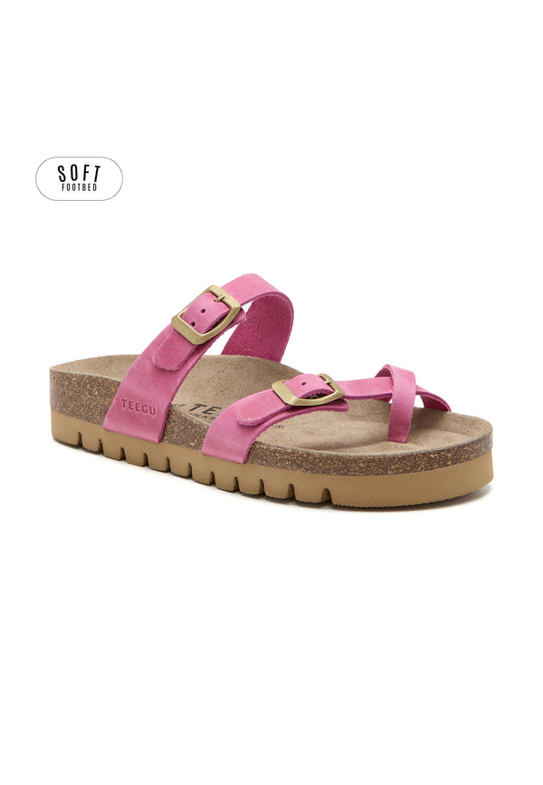 Planta Soft Sandals - Fuchsia