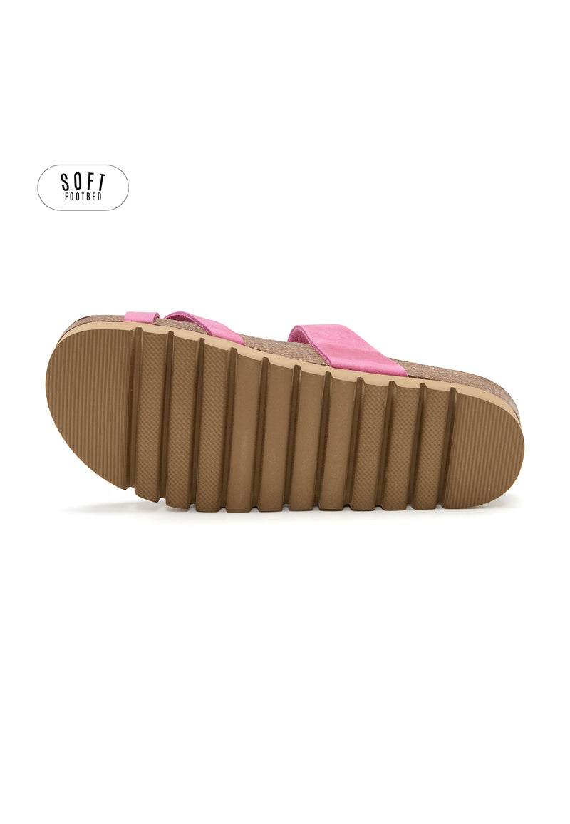 Planta Soft Sandals - Fuchsia