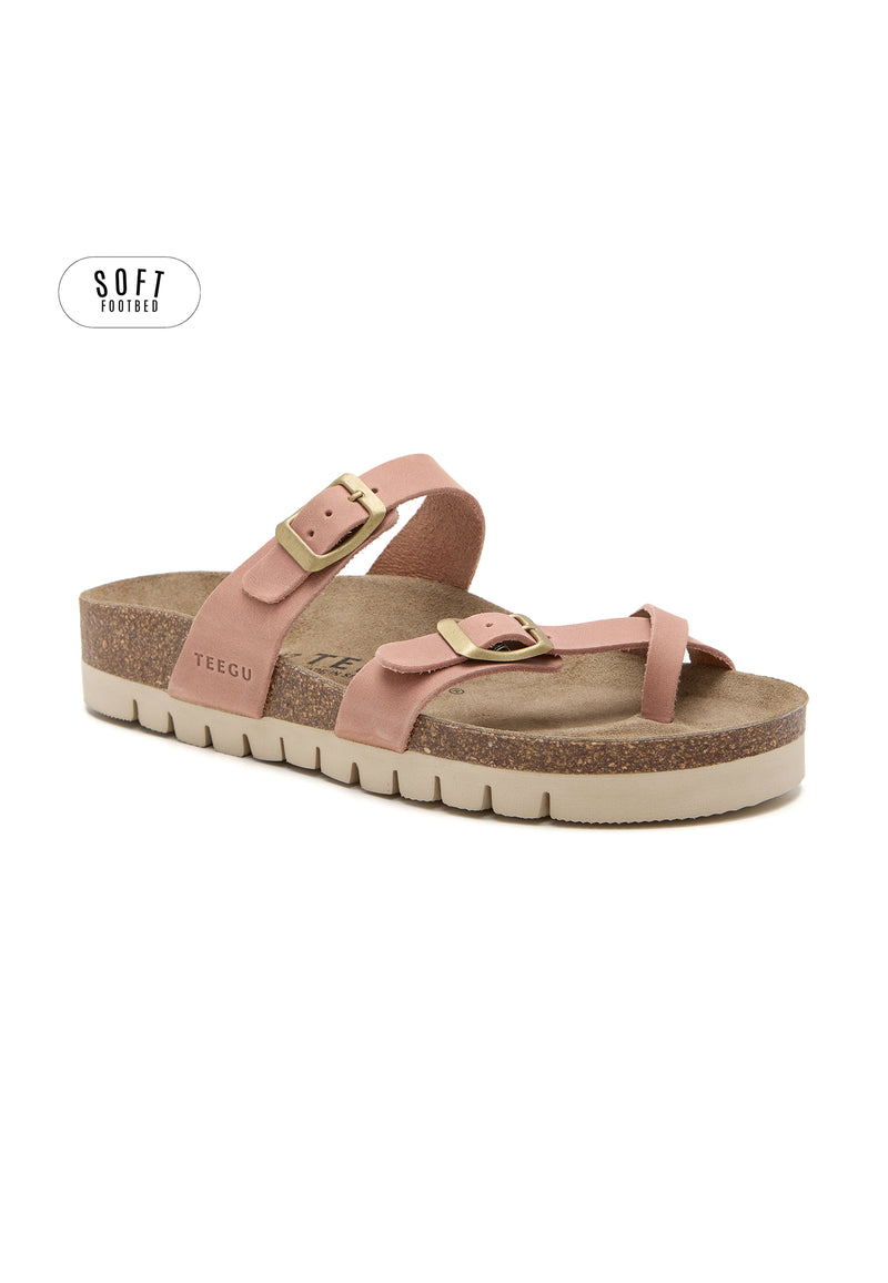 Planta Soft Sandals - Salmon