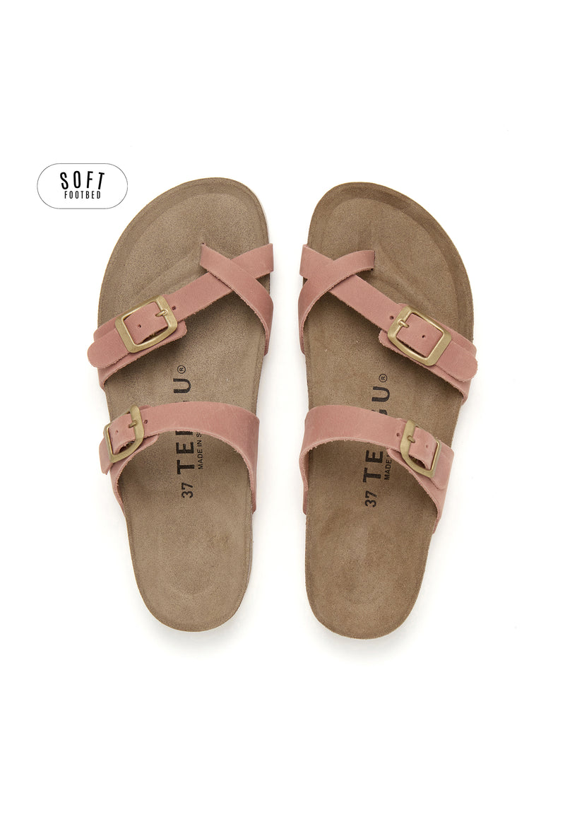 Planta Soft Sandals - Salmon