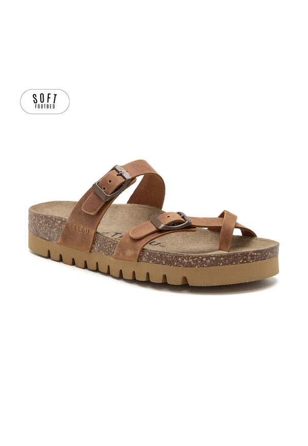 Sandalias Planta Soft - Piel