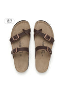 Planta Soft Sandals - Brown