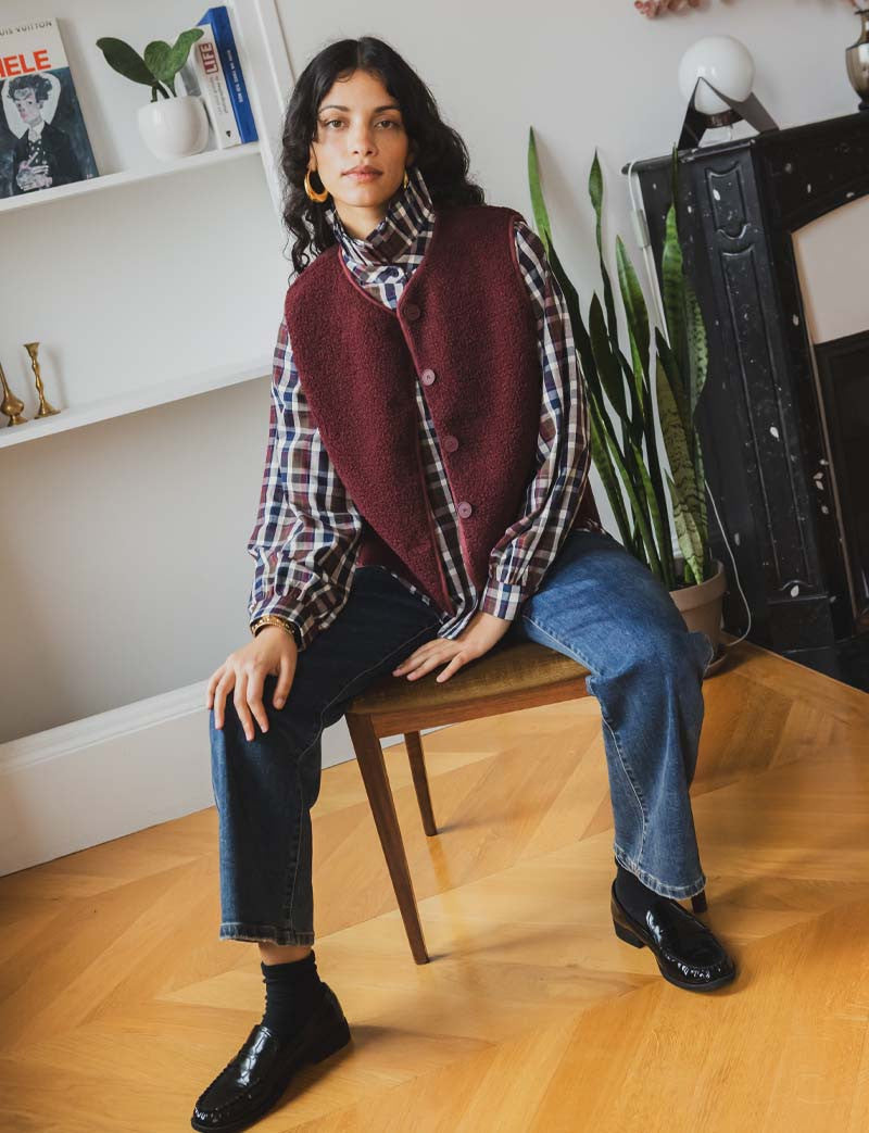 Gilet Bordeaux Lako