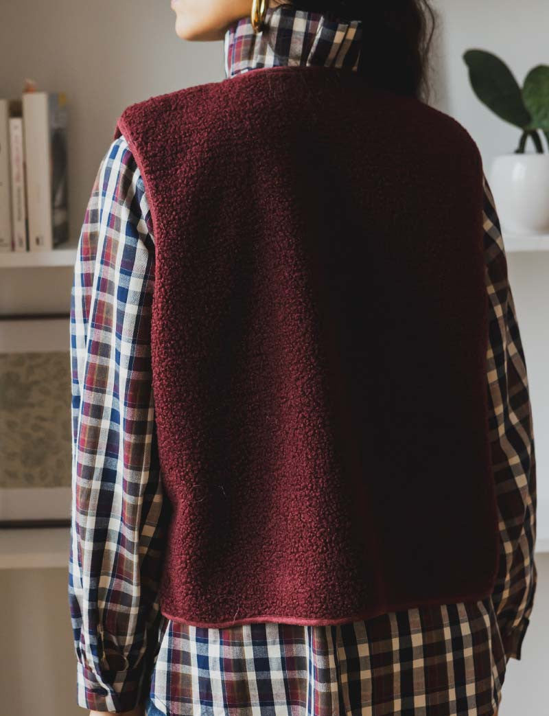 Gilet Bordeaux Lako