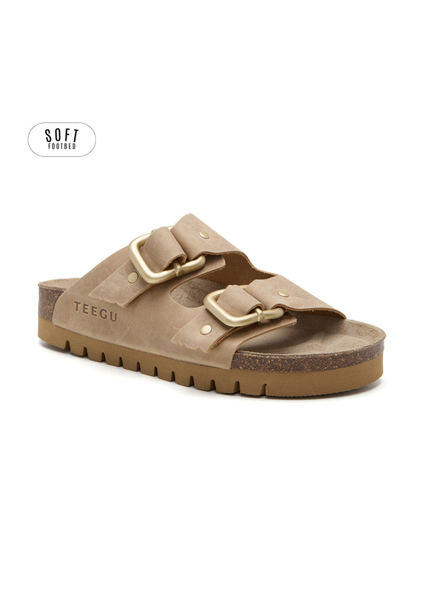 Sandalias Planta Soft - Marrón