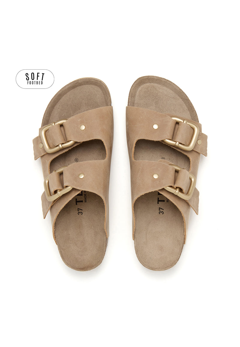 Planta Soft Sandals - Brown