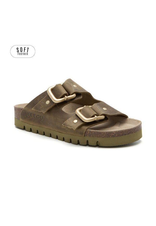 Planta Soft Sandals - Khaki