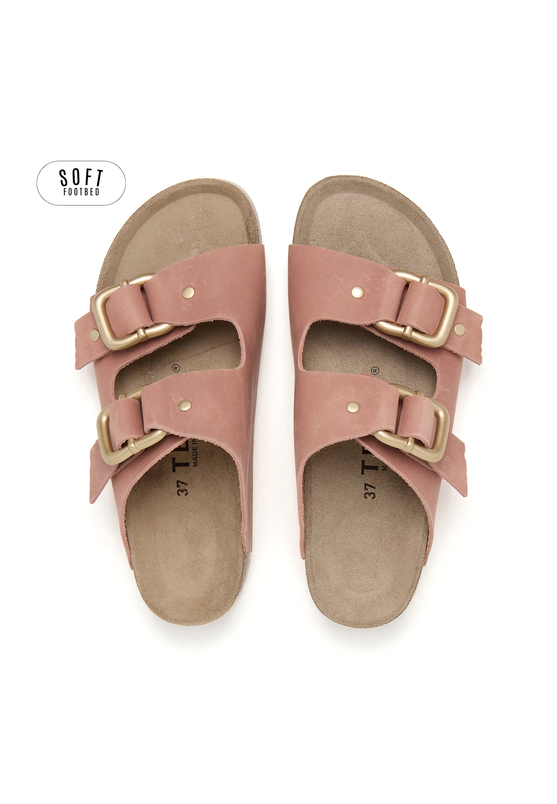 Planta Soft Sandals - Salmon