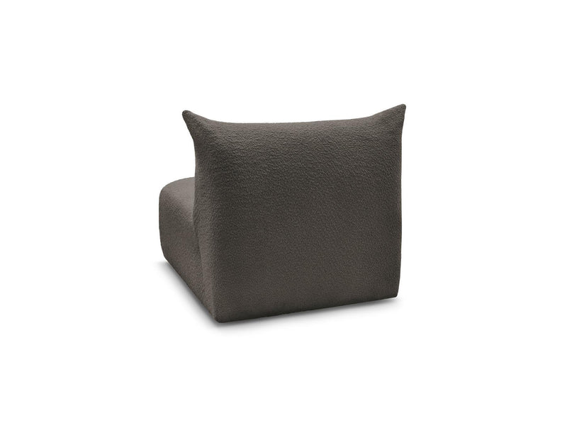 Azra - Silla 1 Plaza Sin Apoyabrazos Para Sofá Modular - Tela Bouclette