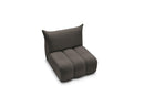 Azra - Silla 1 Plaza Sin Apoyabrazos Para Sofá Modular - Tela Bouclette