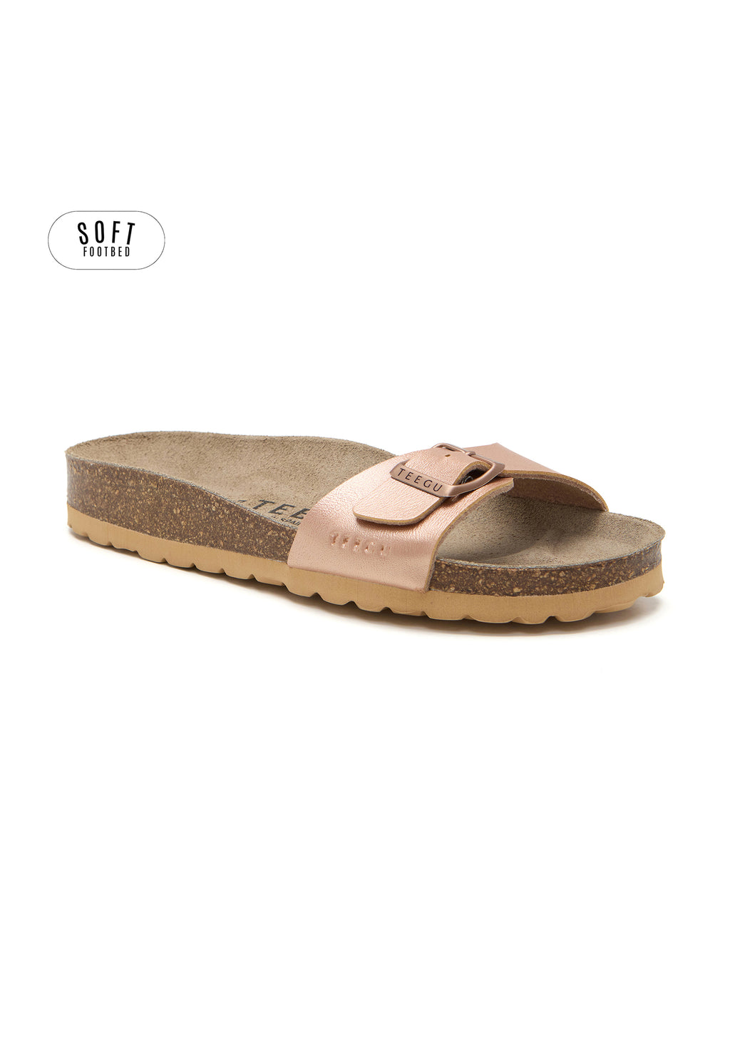 Planta Soft Sandals - Salmon