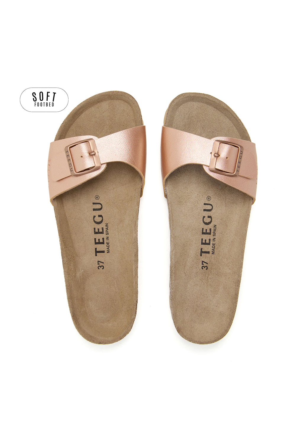 Planta Soft Sandals - Salmon