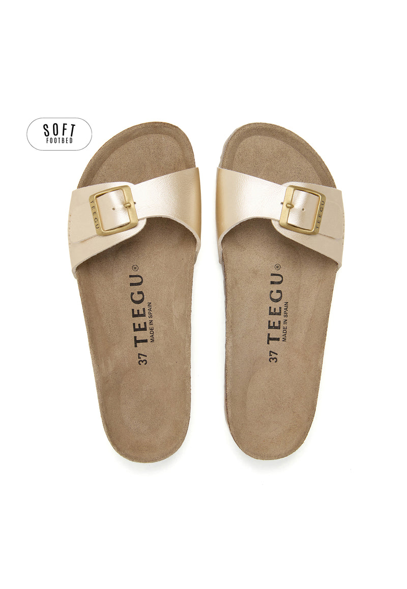 Planta Soft Sandals - Gold