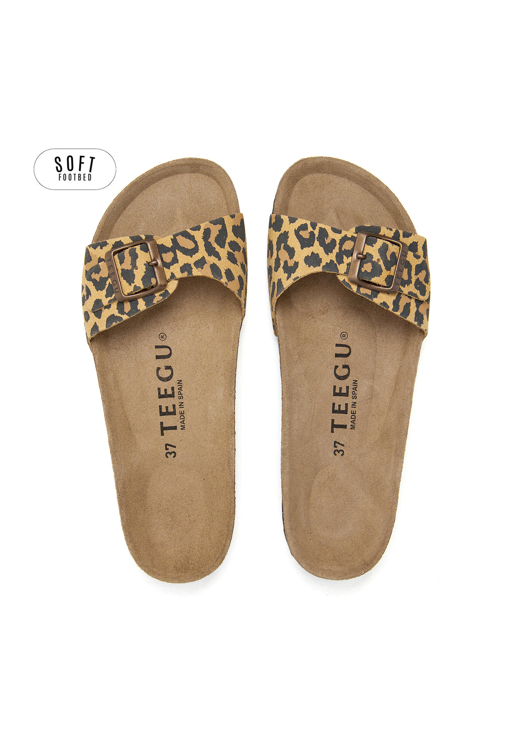Planta Soft Sandals - Brown