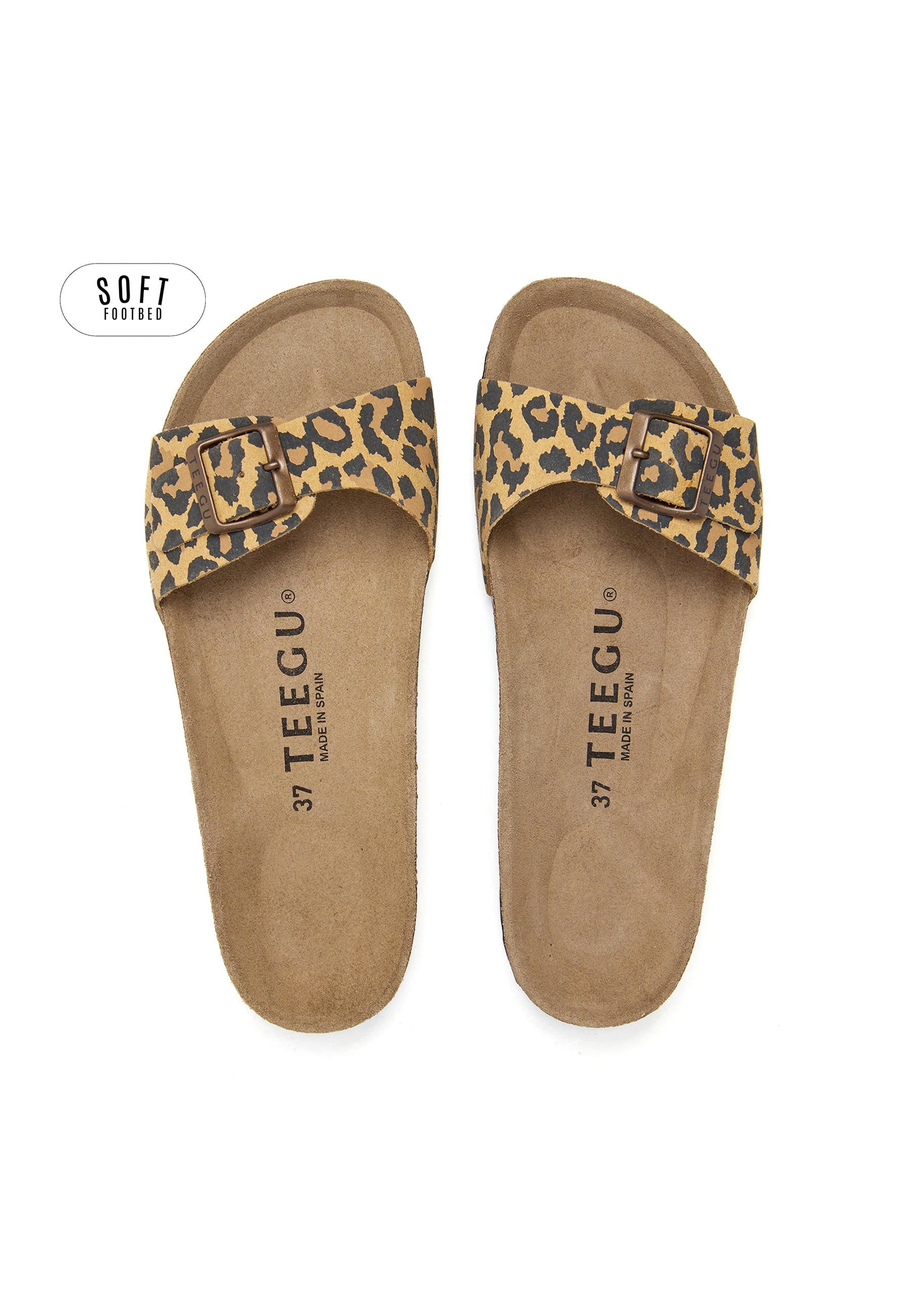 Planta Soft Sandals - Brown