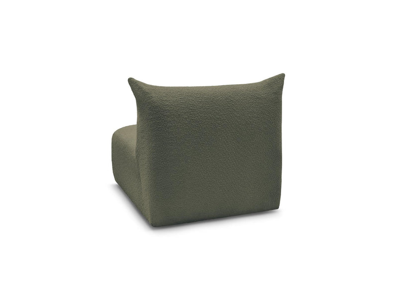Azra - Silla 1 Plaza Sin Apoyabrazos Para Sofá Modular - Tela Bouclette
