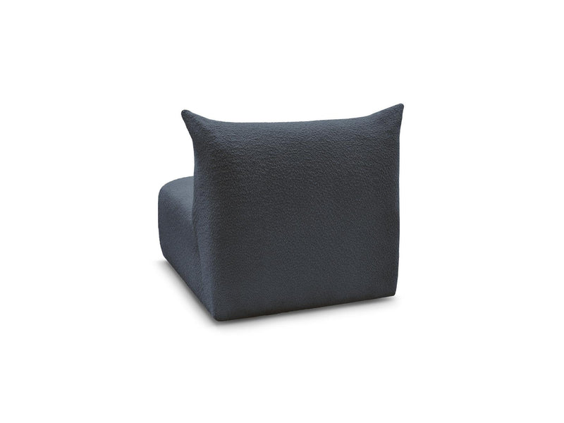Azra - Silla 1 Plaza Sin Apoyabrazos Para Sofá Modular - Tela Bouclette