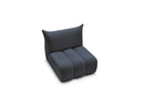 Azra - Silla 1 Plaza Sin Apoyabrazos Para Sofá Modular - Tela Bouclette