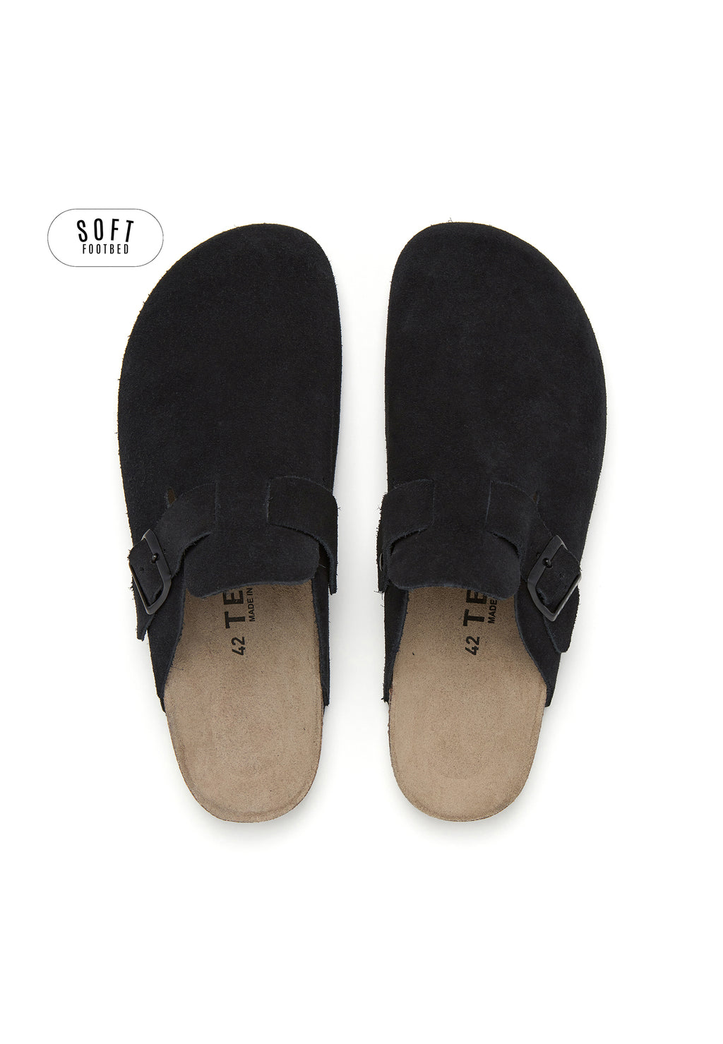 Planta Soft Clogs - Black