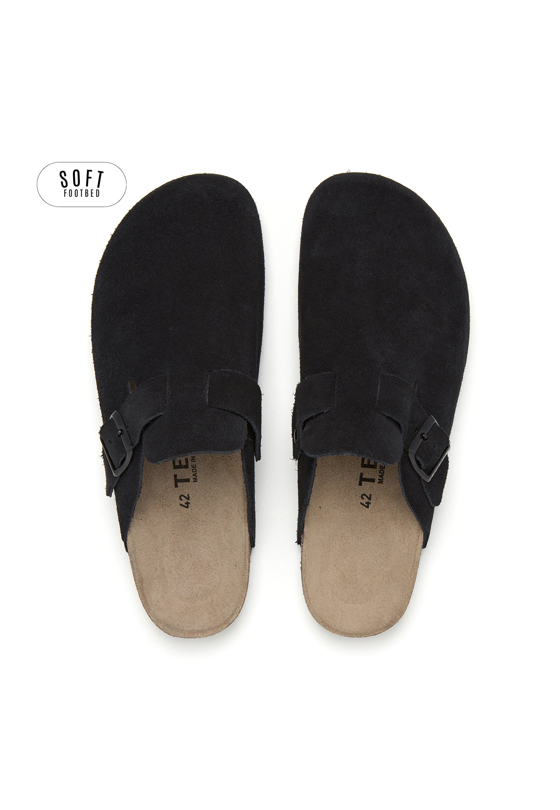 Planta Soft Clogs - Black