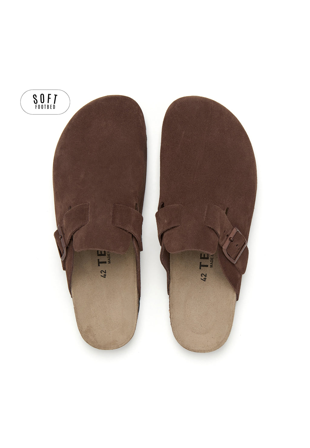 Planta Soft Clogs - Brown