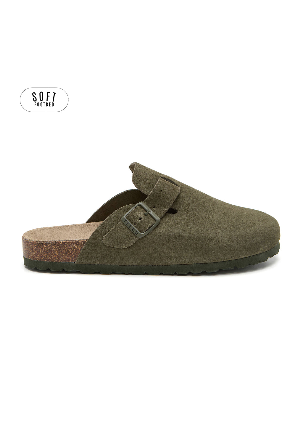 Zuecos Planta Soft - Verde