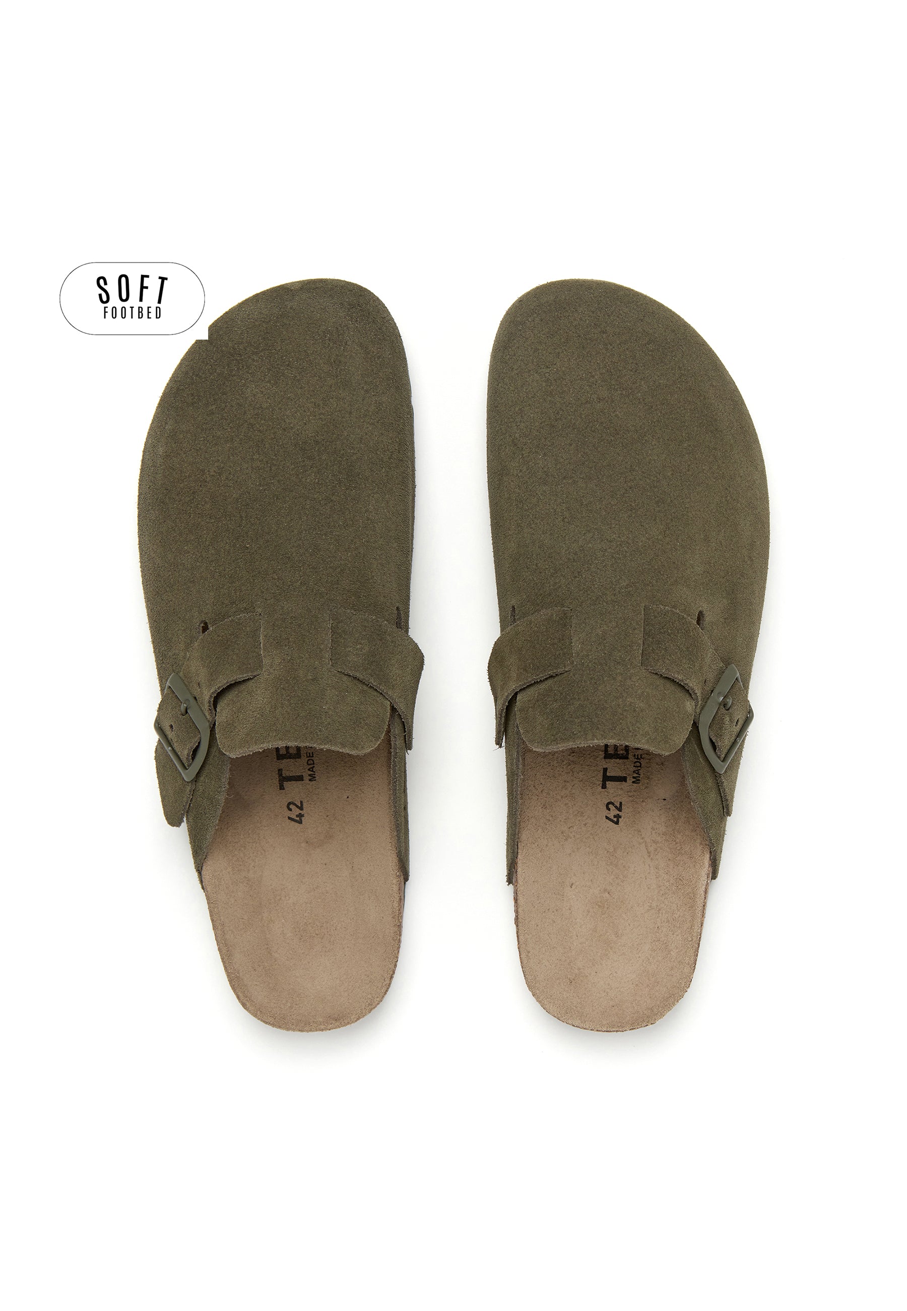 Zuecos Planta Soft - Verde