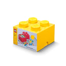 Boîte De Rangement - Brique 4 Plots - Jaune