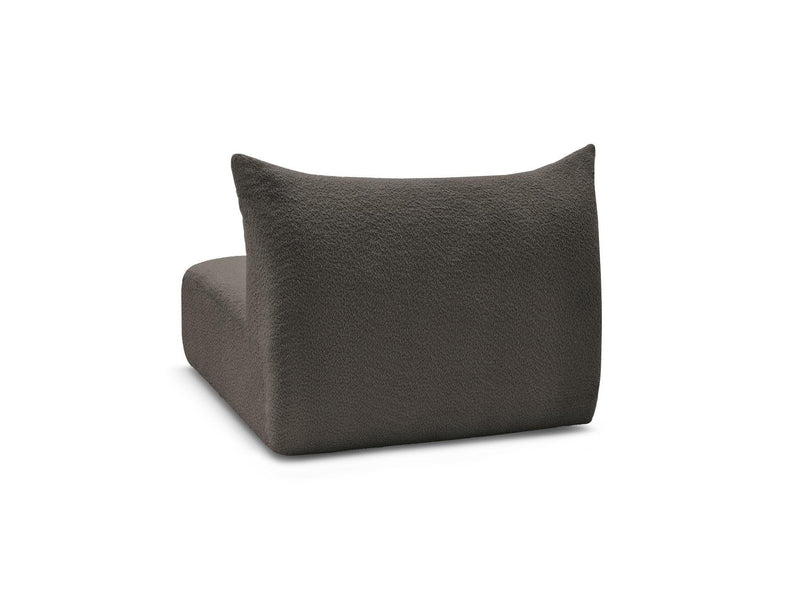 Azra - 2 Seater Armless Chair for Modular Sofa - Bouclette Fabric