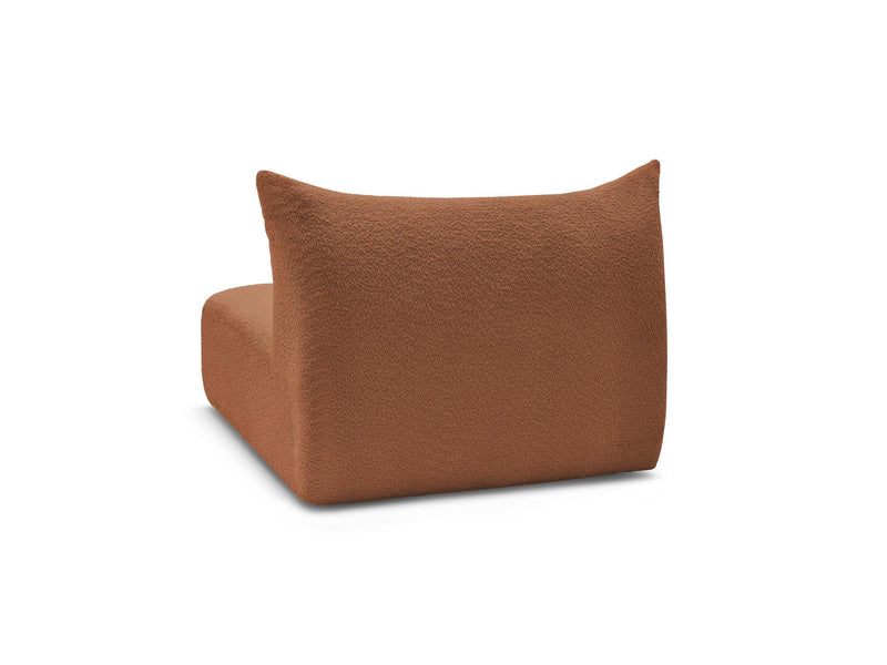 Azra - 2 Seater Armless Chair for Modular Sofa - Bouclette Fabric