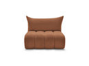 Azra - 2 Seater Armless Chair for Modular Sofa - Bouclette Fabric