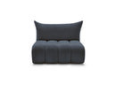 Azra - 2 Seater Armless Chair for Modular Sofa - Bouclette Fabric