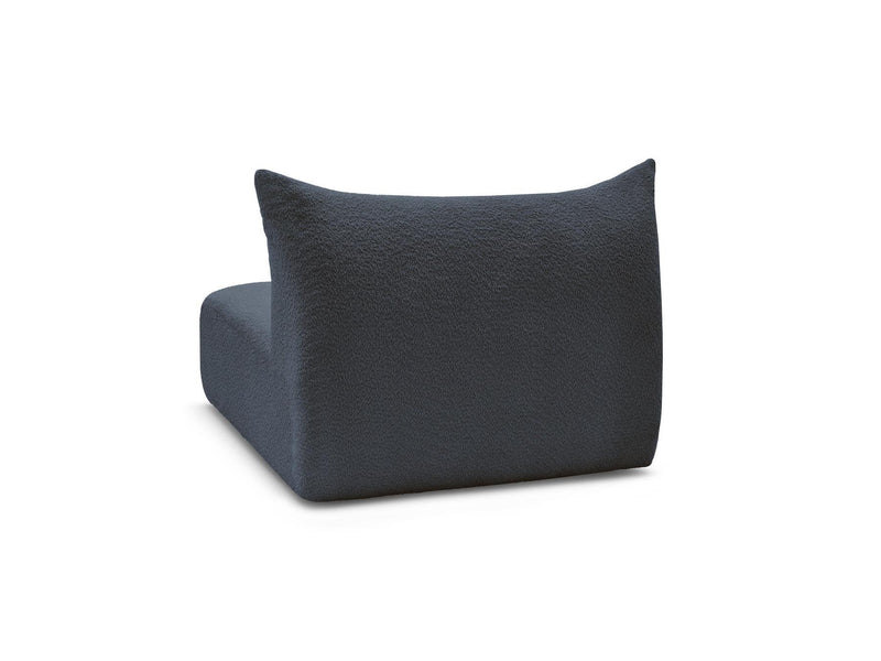 Azra - 2 Seater Armless Chair for Modular Sofa - Bouclette Fabric
