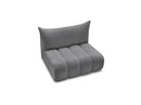 Azra - 2 Seater Armless Chair for Modular Sofa - Bouclette Fabric