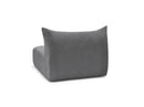 Azra - 2 Seater Armless Chair for Modular Sofa - Bouclette Fabric