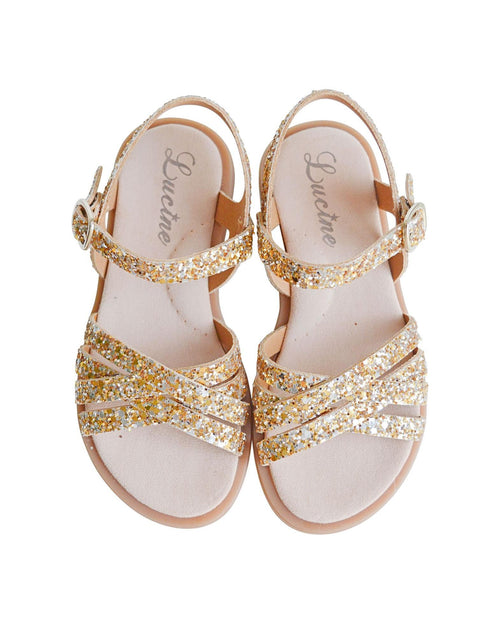 Athéna Sandals - Gold Glitter - Girl