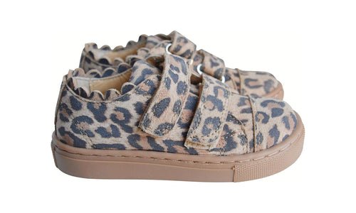 Thai Scratch Soft Shoes - Leopard - Girl
