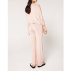 Pantalón Jogger De Seda Y Cachemira Kwanita - Pétalo Delicado