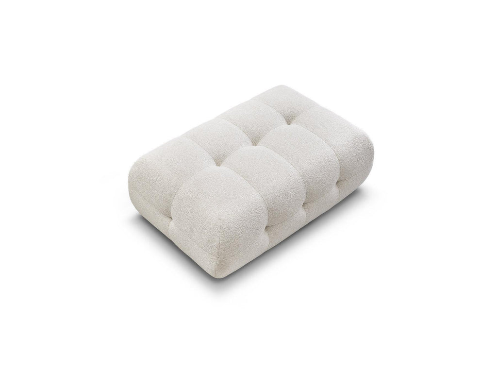 Laura - Grand Pouf - Tissu Chiné