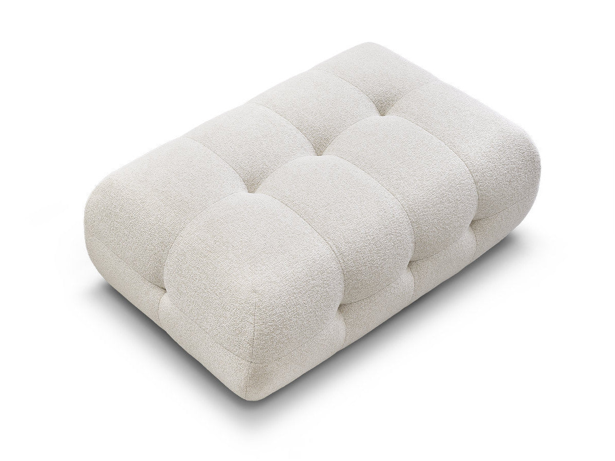 Laura - Grand Pouf - Tissu Chiné