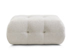 Pouf Petit Laura Tissu Chiné