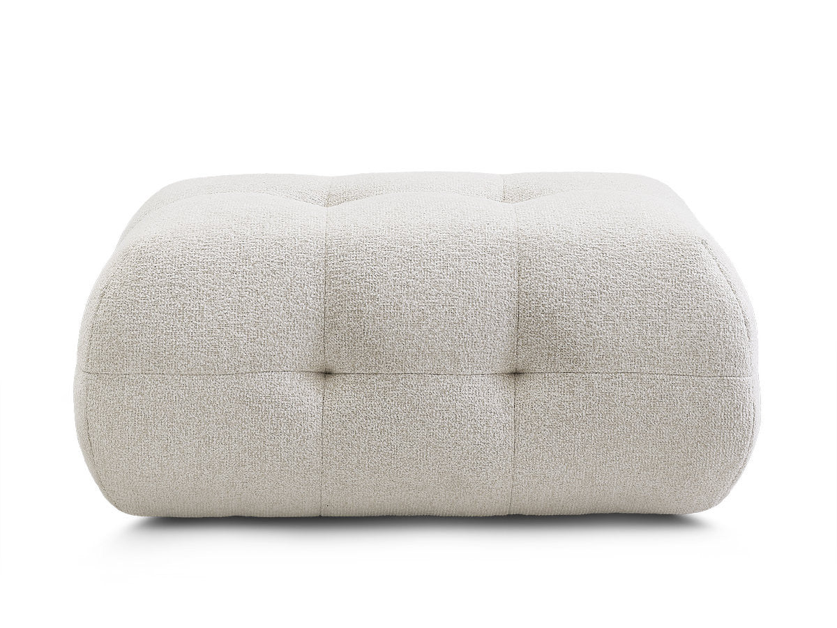 Pouf Petit Laura Tissu Chiné