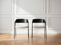 Soren - Lot De 2 Chaises - Tissu Texturé