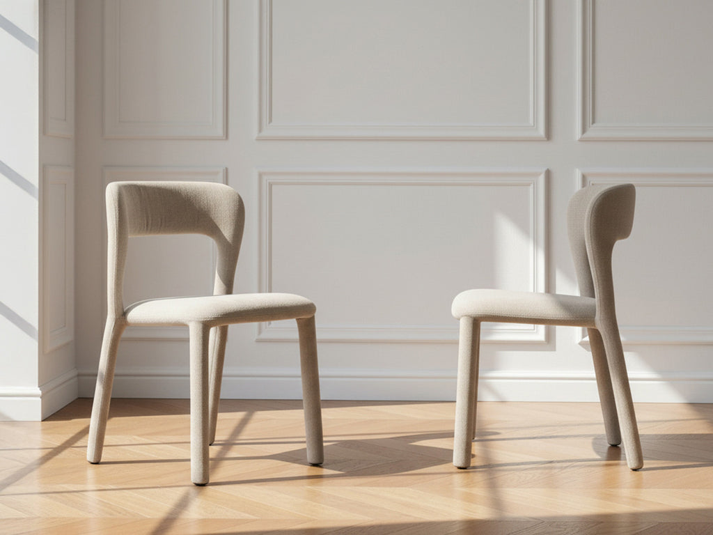 Pia - Lot De 2 Chaises - Tissu