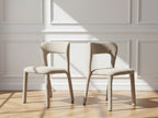 Pia - Lot De 2 Chaises - Tissu