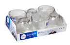 Pack De 6 Tasses Gigogne - Transparent - 22Cl