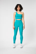 Legging - Compressive High Rise - Peacock