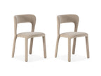 Pia - Lot De 2 Chaises - Tissu