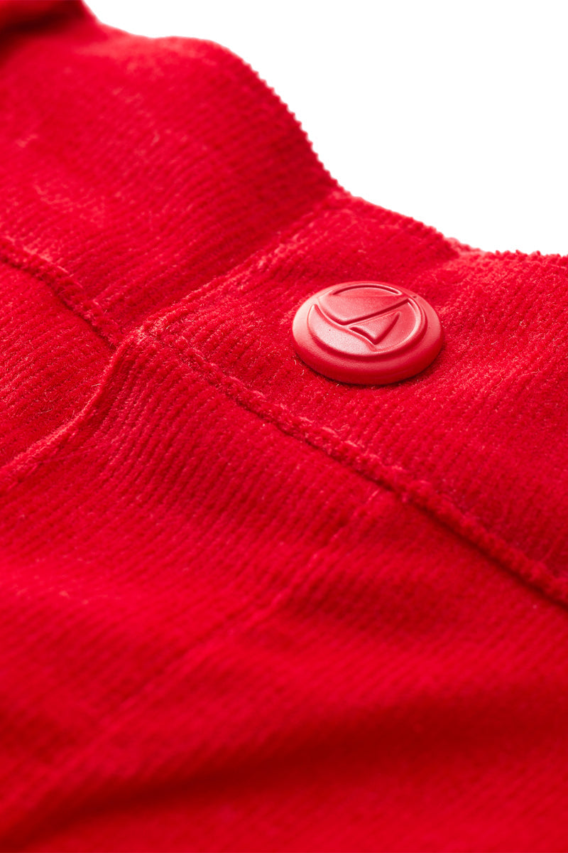 Pantalón De Terciopelo - Rojo - Bebé Niño