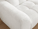 Jaya Fixed Corner Sofa Chenille Fabric - Right Angle